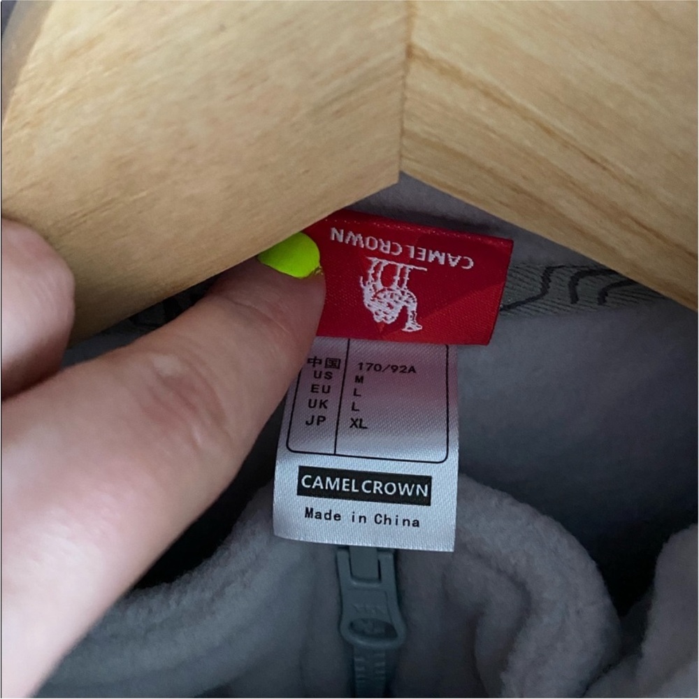 Camel Crown Jacket with Inner Fleece - Picture 4 of 7